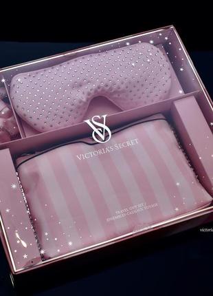 Дорожный подарочный набор victorias secret. идея подарка виктория сикрет