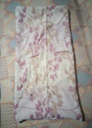 Наволочка декоративная на узкую подушку.  хлопок винтаж