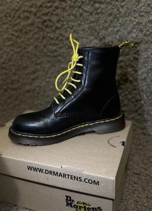 Dr. martens черевики 1460 black (доктор мартенс)