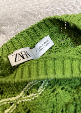 Стильний светр ажур биzara 8