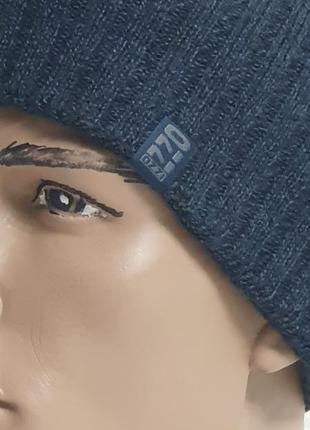 Молодежная, стильная, удлиненная шапка ozzi n°32 цвет 32/z012