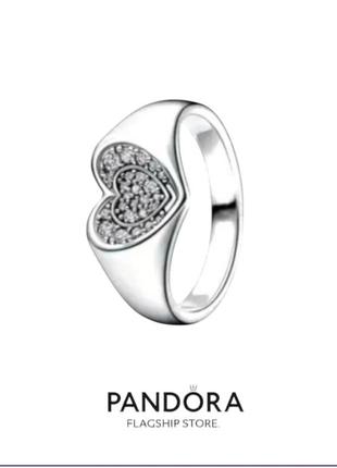 Кольцо кольцо серебро с фианитами all for love ❤️  гравировка ale silver_pandora стильная кольца