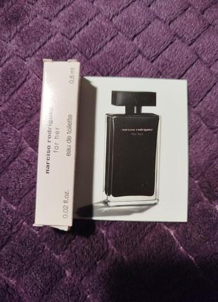 Парфюм женский пробник narciso rodriguez for her
