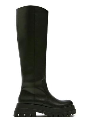 Сапоги осень zara 37,5-38р