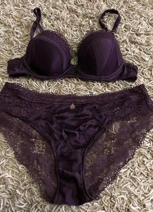 Комплект белья intimissimi шовк  xs-s