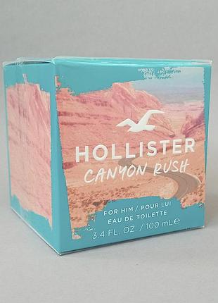 Hollister canyon rush for him 100 мл для мужчин (оригинал)