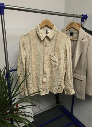 Рубашка h&m женская