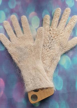 Перчатки из козьего пуха