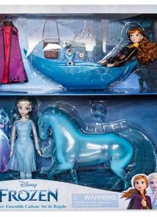 Великий, святковий ігровий набір крижане серце frozen
