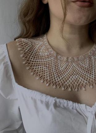 Прикраса з бісеру силянка 4