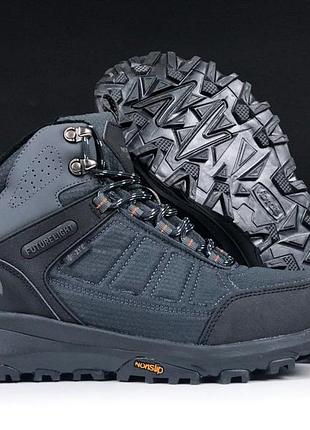 Р.41  мужские кроссовки the north face futurelight серые зима ks 12443