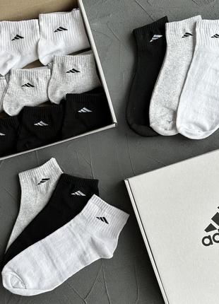 Подаруноковий набір носочків adidas