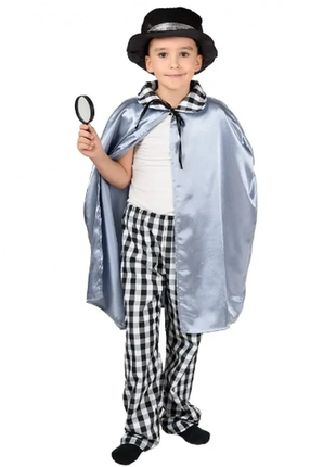 Карнавальный костюм сыщика для мальчика 110-116, 118-124,126-134см