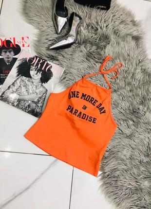 Кроп топ h&m