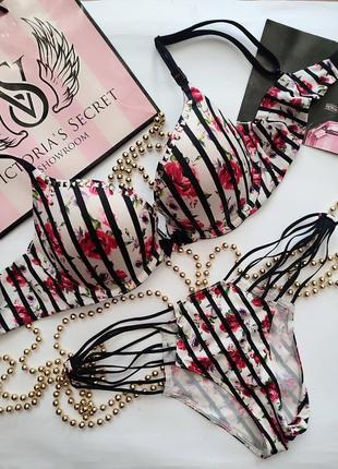 Комплект белья victoria's secret m 38 80b 36b гладкий сексуальный