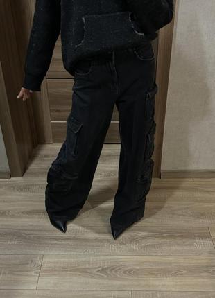 Джинсы baggy женские