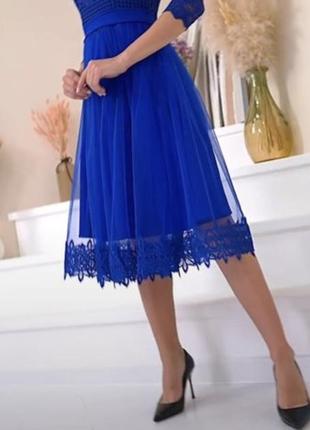 Новое нарядное платье миди4 фото