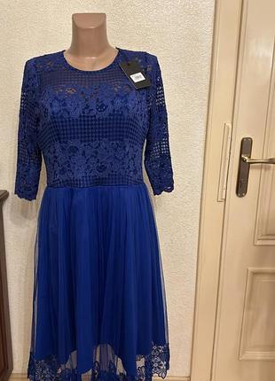 Новое нарядное платье миди6 фото