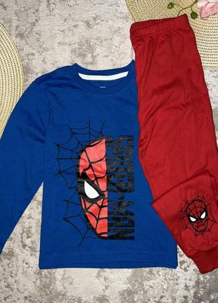 Піжама котонова spider man 100 % котон // розмір: 3-4 роки