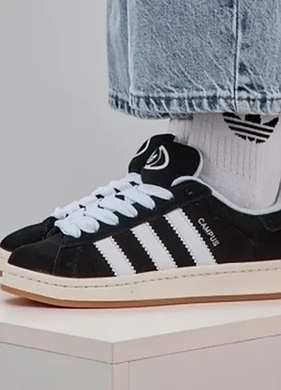 Adidas campus 00s black white