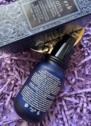 Ночная восстанавливающая сыворотка с aha fresh lotus youth preserve resurfacing dream serum