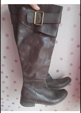 Сапоги боботфорты. р. 37/37,5 нат кожа винитж.