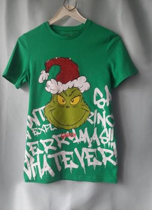 Новорічна футболка поганий санта