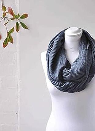 Шарф снуд большой