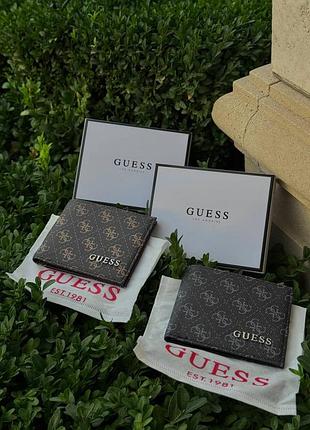 Кошелек кожаный guess