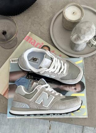 Кросівки new balance 574 light grey