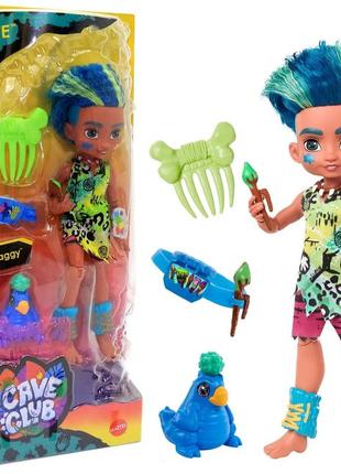 Нова фірмова лялька слейт cave club slate птах теггі аксесуари 20 см оригінал mattel