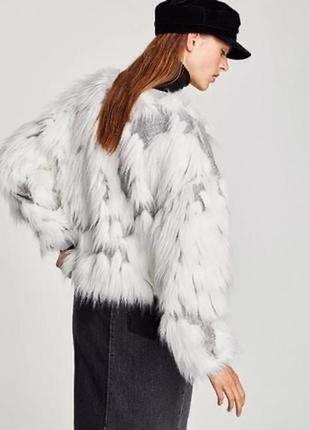 Бомбер кофта шубка zara