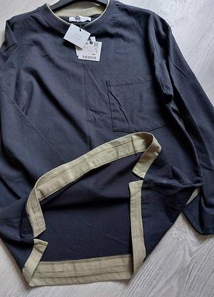 Фирменный реглан/лонг zara 158/164р. 4