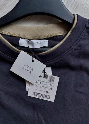 Фирменный реглан/лонг zara 158/164р. 3