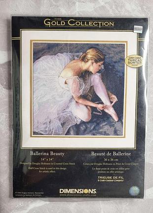 Набор для вышивания dimensions ballerina beauty 35181 - американская сборка