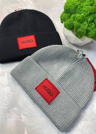 Топова шапка від бренду hugo boss у двох кольорах