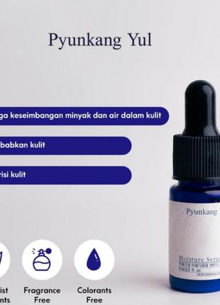 Відновлююча сировотка pyunkang yul moisture serum