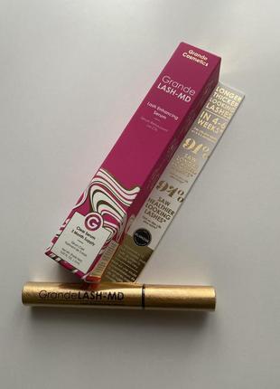 Серум для росту вій grande cosmetics grandelash - md lash enhancing serum