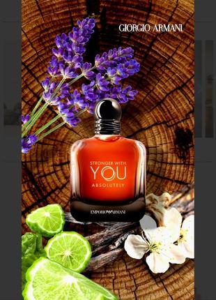Giorgio armani emporio armani stronger with you absolutely розпив