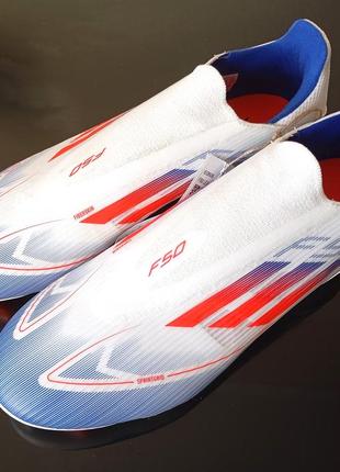 Копочки adidas f50 league laceless firm/multi-ground ie0606 оригинал размер 44.5 стан идеален
