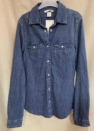 Сорочка джинсова