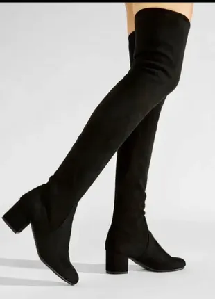 Steve madden isaak ботфорти - панчохи (чулки) екозамша 41, 26,5 см