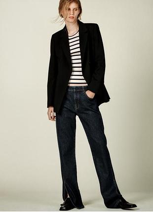 Джинси з розрізами massimo dutti, 34 розмір