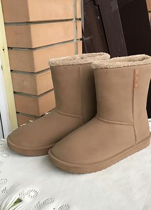 Угги угги ugg от be only-базовые женские зимние водоотталкивающие 38/39