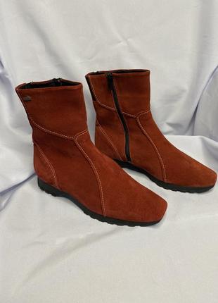Женские сапоги högl из замши с gore-tex (автовая) 37р