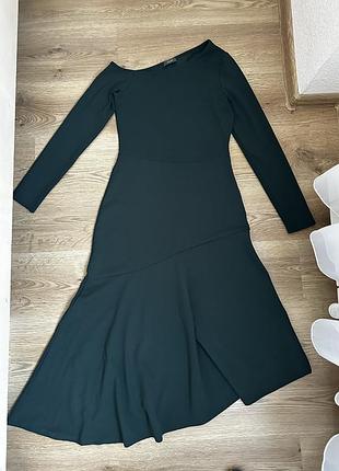 Силуетне плаття kiomi смарагдового кольору