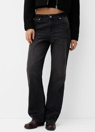 Джинси прямого крою (straight) bershka