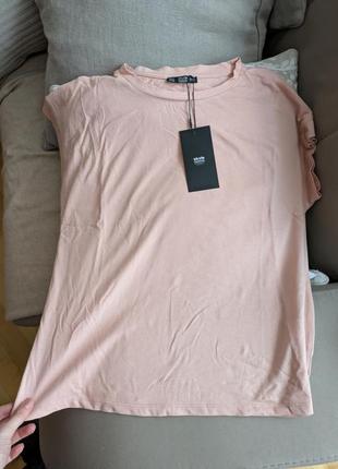 Жіноча футболка персик dilvin