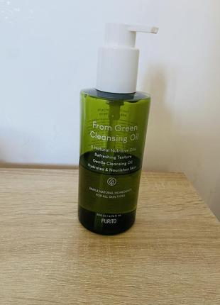 Гідрофільна олія для зняття макіяжу purito green cleansing oil