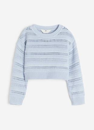 Новий вкорочений джемпер, светр h&m